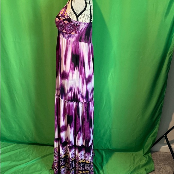 Magic Purple Sundress Sleeveless Maxi - Picture 8 of 9